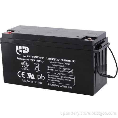 Deep Cycle AGM Lead Acid Battery 12V150ah